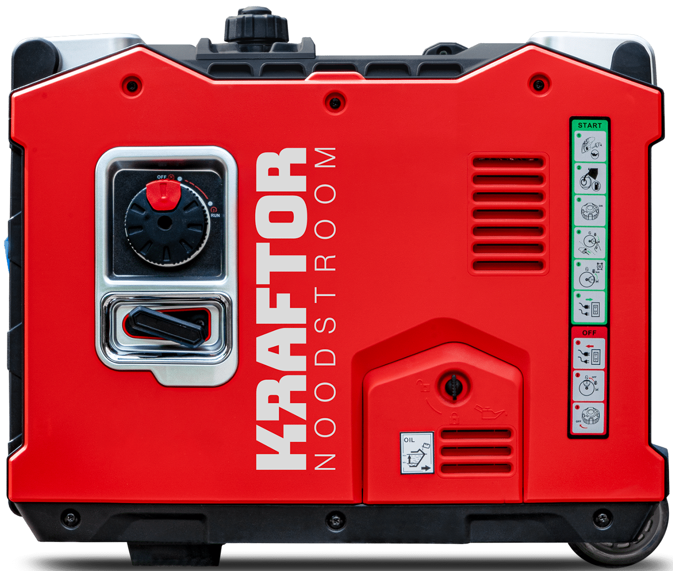 Kraftor Noodstroom aggregaat voor noodstroom bij stroomuitval