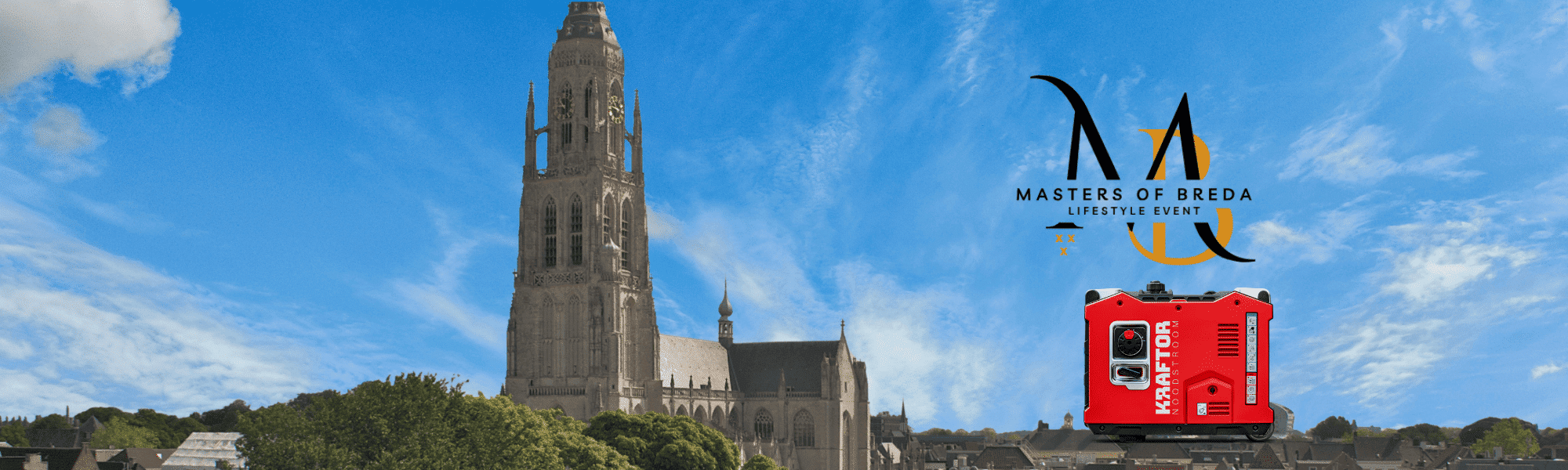 Live kennis maken met Kraftor Noodstroom tijdens Masters of Breda 2026